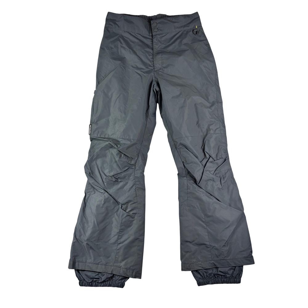 Columbia Womens L Gray Snow Pants Insulated Ski Snowboard Trousers RN 69724